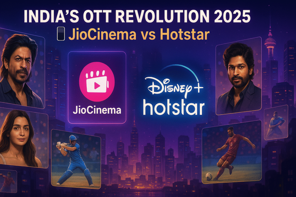 The Rise of Indian OTT Platforms: How JioCinema and Hotstar Are Changing Streaming in 2025
